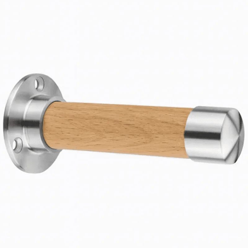 Edelstahl Garderobenhaken - Kleiderhaken mit Kappe